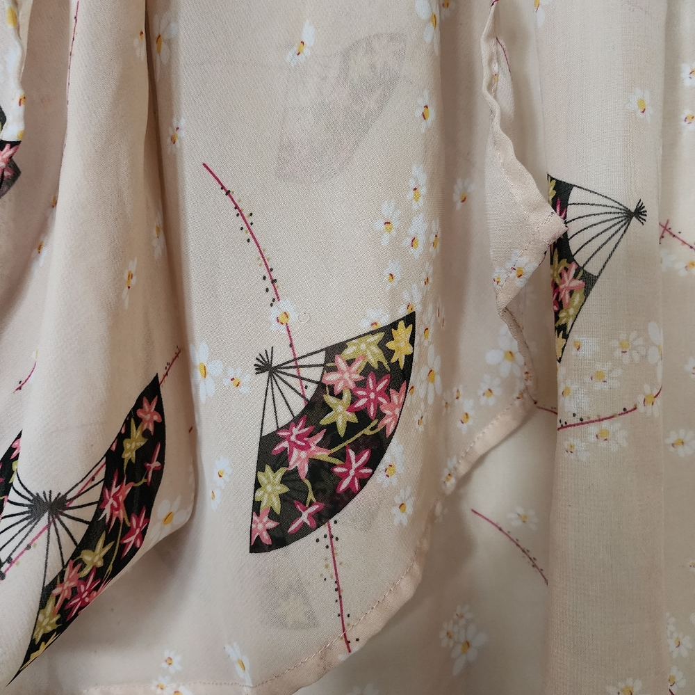 Sheer Kimono Robe - Picture 2 of 3
